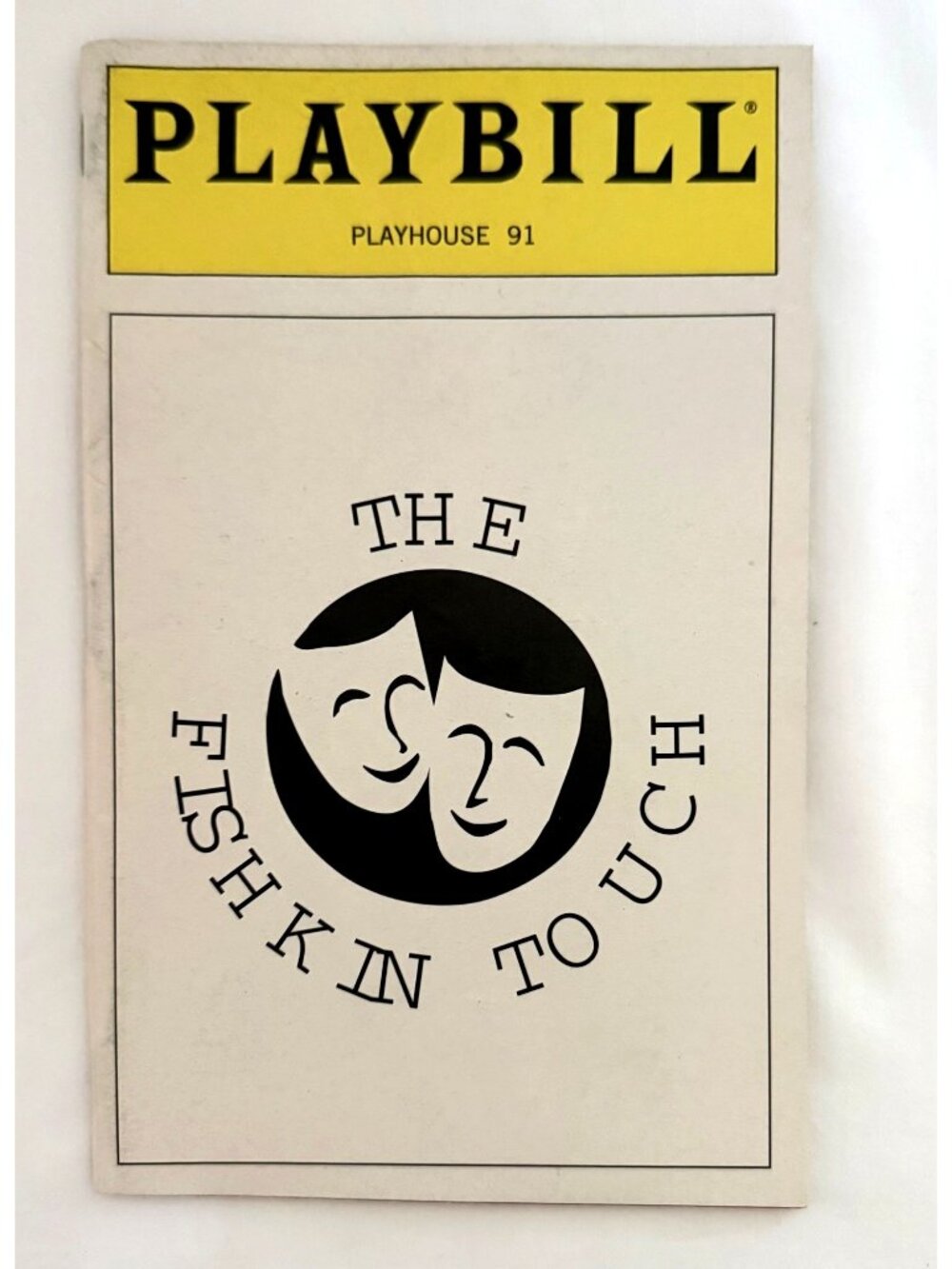 Playbill June 1998 The Fishkin Touch Playhouse 91 Mike Burstyn Theatre Program